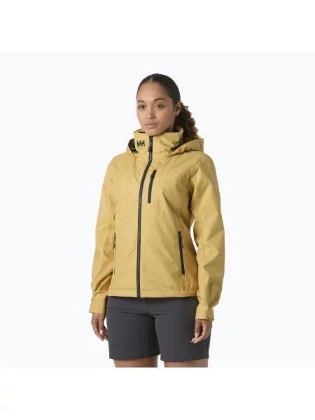 Geacă de navigație pentru femei Helly Hansen Crew Hooded sand