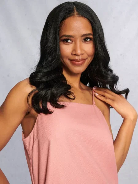 Класична мінісукня з віскозою та домішкою льону пильно-рожевий рожева