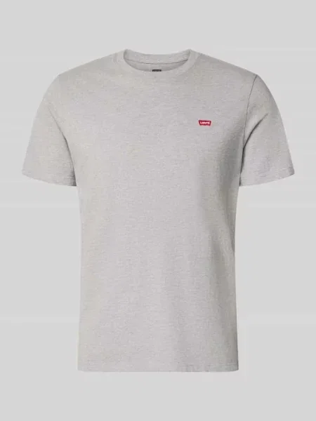 T-shirt z detalem z logo Levi's szara