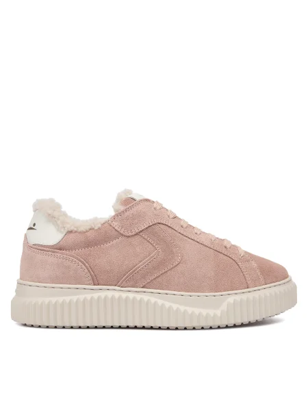 Sneakers Voile Blanche roz