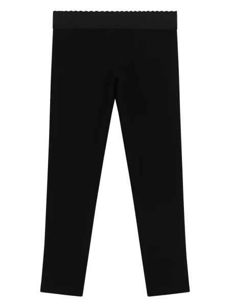 Legginsy dziecięce Dolce And Gabbana czarne