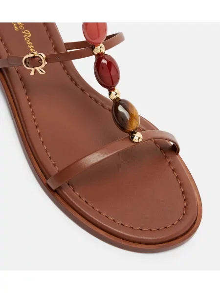 Sandale Gianvito Rossi din piele maro