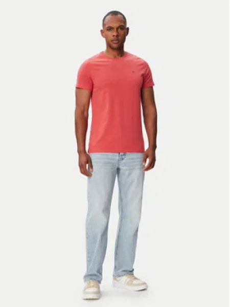 Tričko Tommy Jeans červené