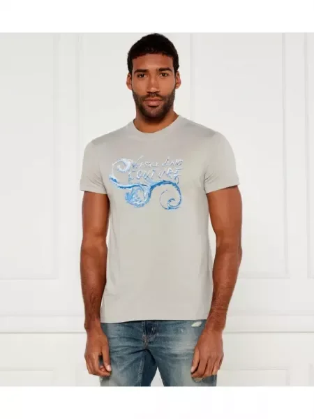 Versace Jeans Couture Póló Chromo Couture bézs
