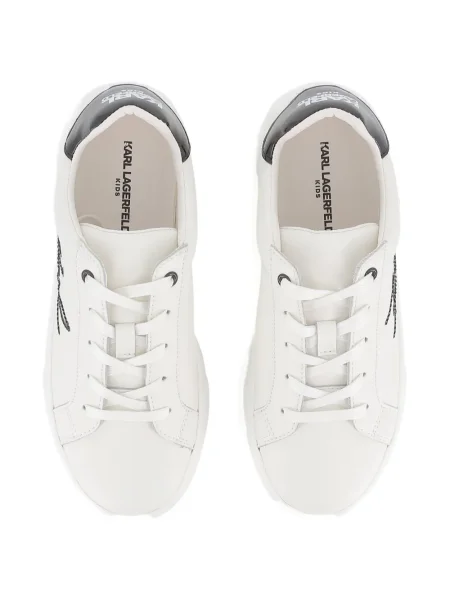 Sneakersy dziecięce Karl Lagerfeld białe