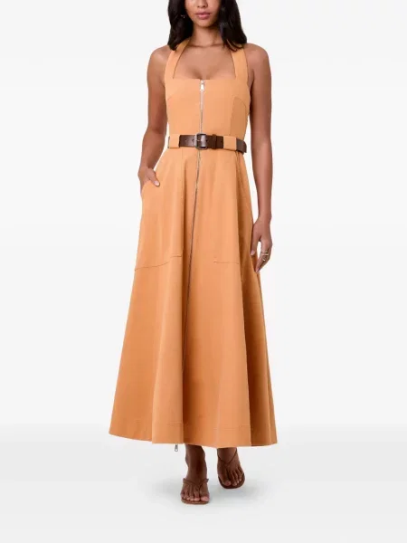 Rochie maxi Nicholas portocaliu