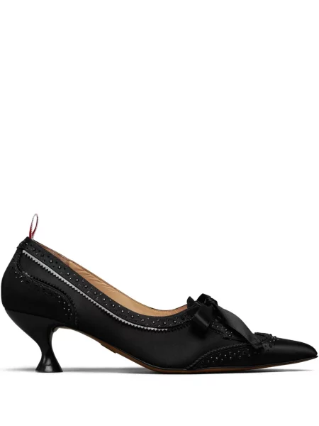 Pantofi cu toc Thom Browne de cristal negru