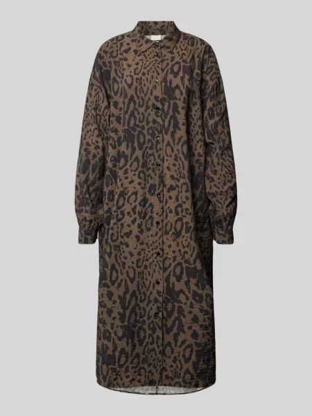 Sukienka koszulowa z plisami model ‘jenna’ Kaffe