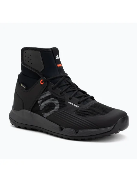 Férfi platform kerékpáros cipő adidas FIVE TEN Trailcross GTX core black/grey three/solar red. Méret: 42 EU fekete
