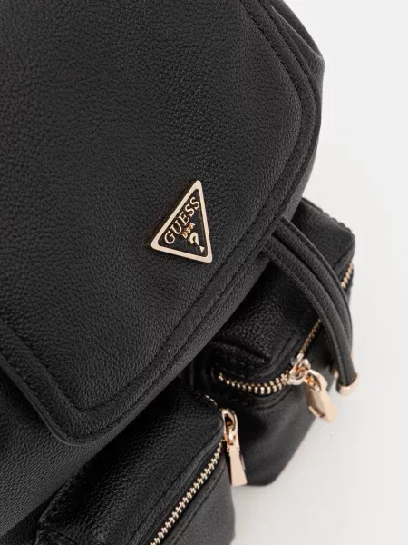 Однотонный маленький рюкзак Guess черный