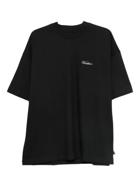 Tricou Wrstbhvr scurt negru