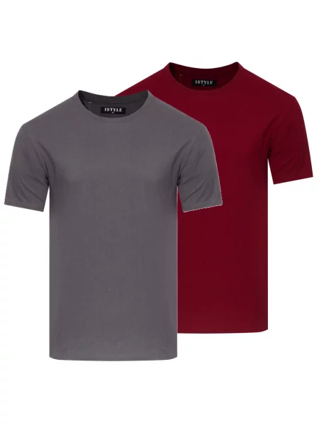 Tricou J.style gri