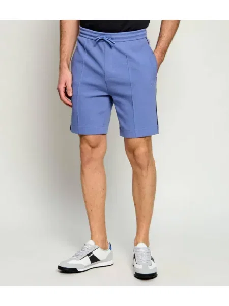 BOSS GREEN Pantaloni scurți JT_Join Headlo | stretch albastru