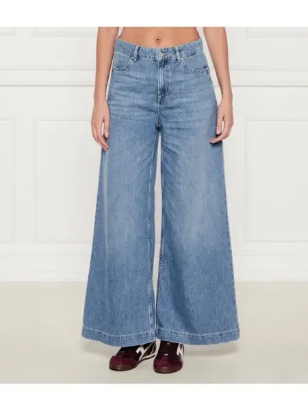 Ba&sh Blugi | Relaxed fit albastru