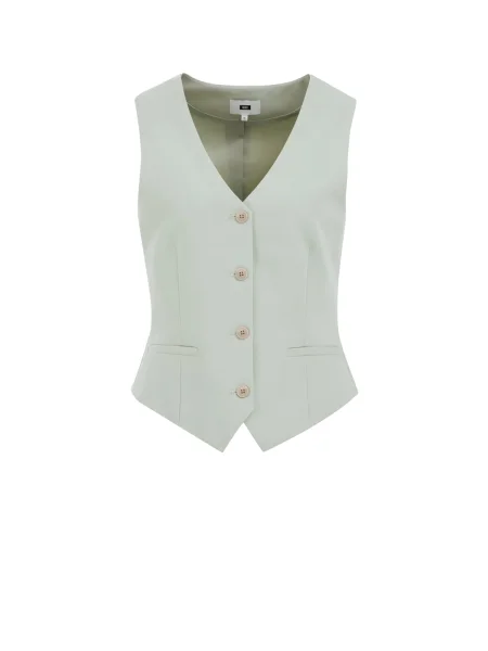 WE Fashion Vestă de costum mentă verde