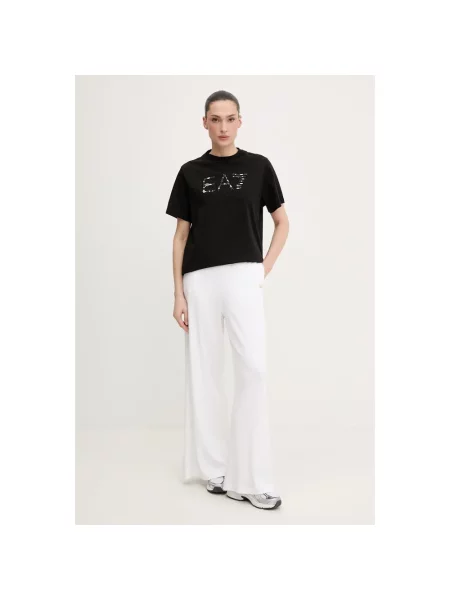 Spodnie dresowe Emporio Armani Ea7 białe