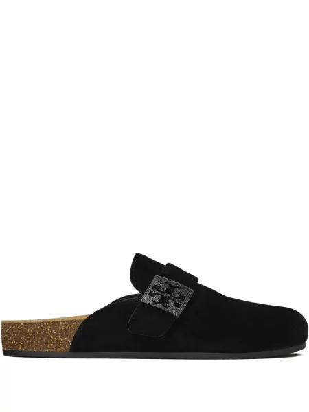 Papuci tip mules Tory Burch negru