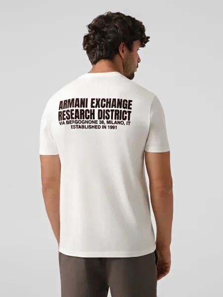Футболка Armani Exchange білий