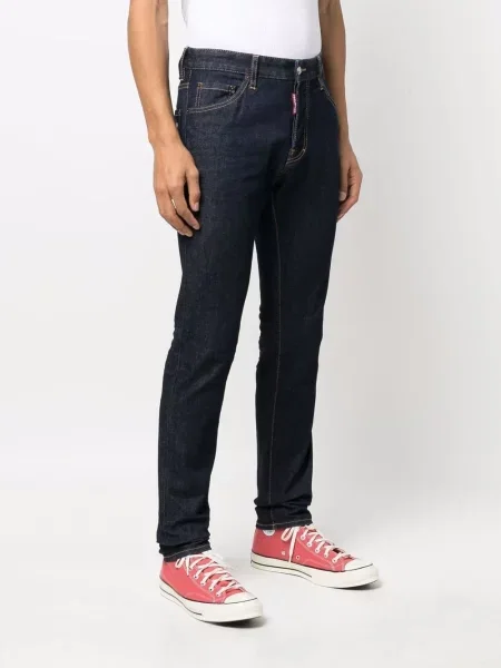 Proste jeansy Dsquared2 niebieskie