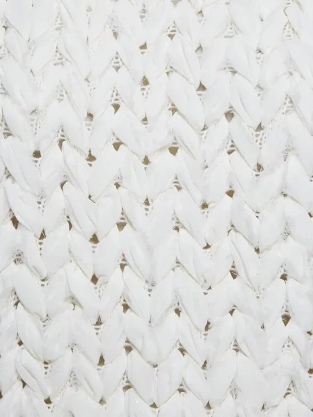 Pulover Elisabetta Franchi tricotate alb
