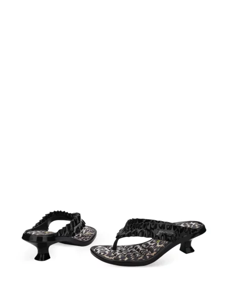 Fodros tanga Melissa fekete