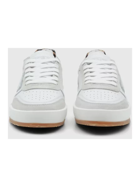Sneakersy Philippe Model eleganckie do tenisa z autografem białe