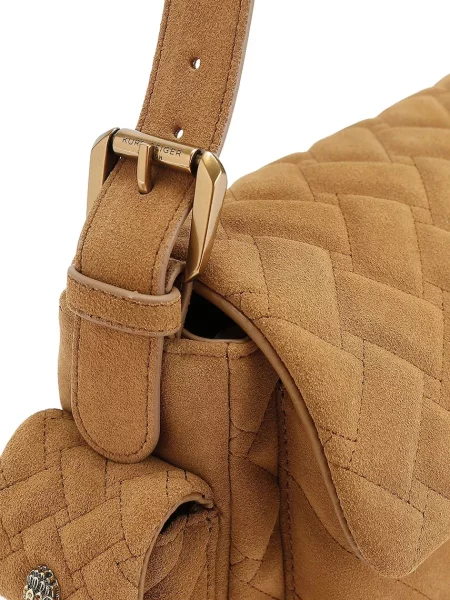 Kurt Geiger Válltáska Kensington | hasított bőr zöld