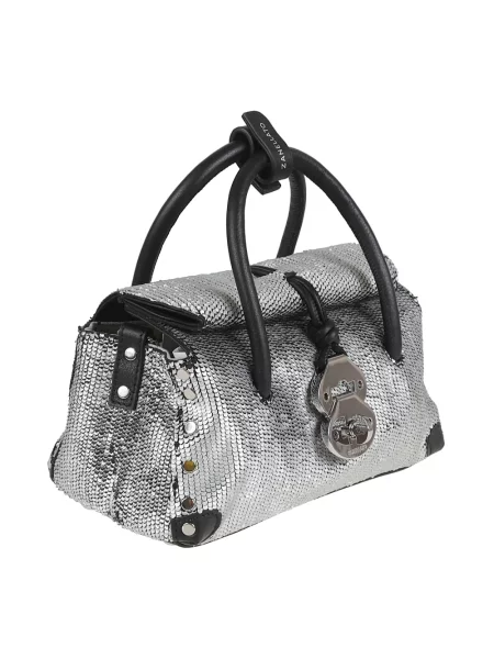 Torebka skórzana Zanellato skórzana czarna