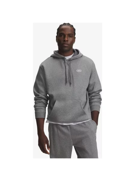 Bluza z kapturem Under Armour Rival Fleece jasnoszary XS szara