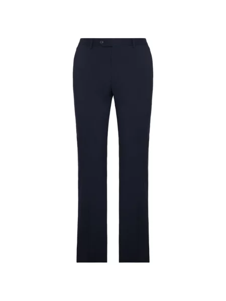 Vlněné kalhoty Boggi Milano modré