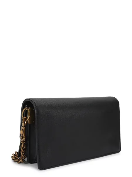 Kurt Geiger Bőr válltáska SLOANE fekete