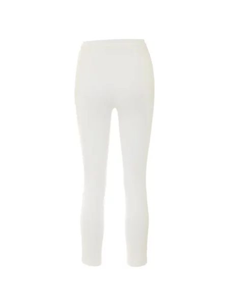 Pantaloni Elisabetta Franchi alb
