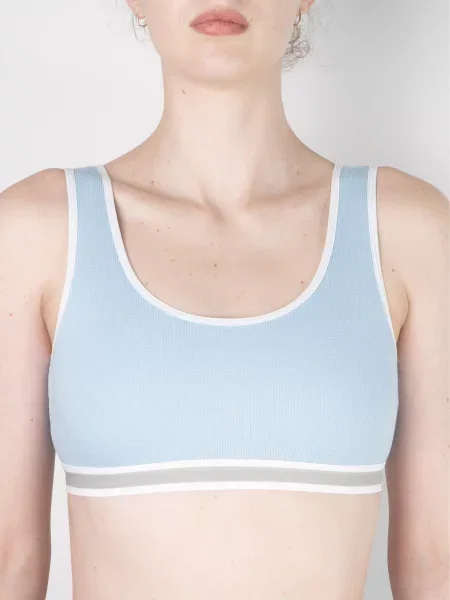 Топ Elegante голубой