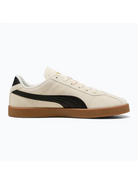 Buty PUMA Club II alpine snow/puma black/puma gold czarne