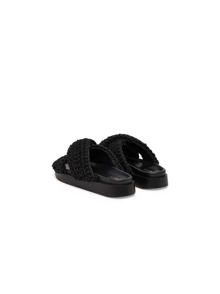 Papucs Inuikii Woven fekete