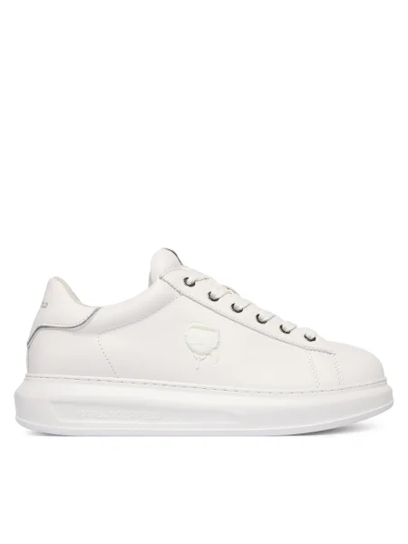 Sneakers KARL LAGERFELD Kapri alb