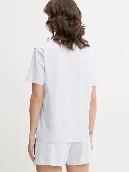 BOSS tričko dámske s elastanom CI T-Shirt modrá