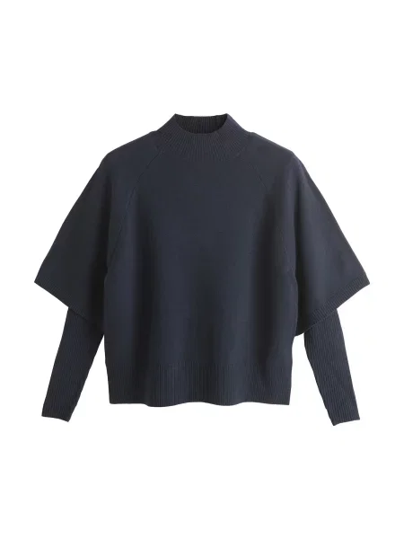 Next Pulover marin albastru