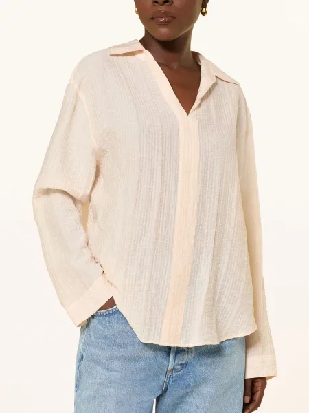 Calvin Klein Bluzka beige beżowa