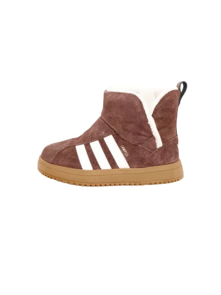 ADIDAS ORIGINALS Μπότες για χιόνι Campus καφέ λευκό