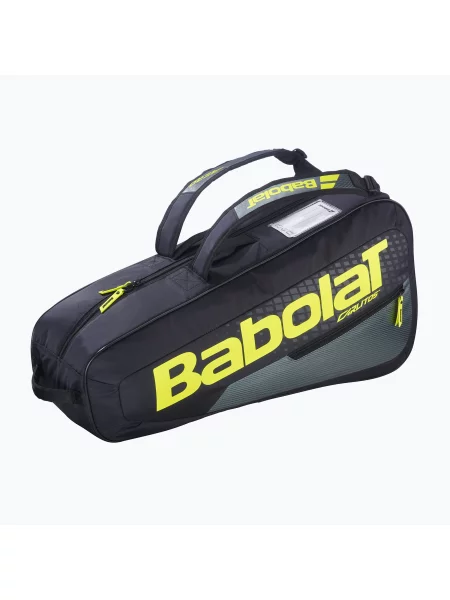 Geantă de tenis Babolat RH Carlitos Junior 35 l black/fluorescent yellow negru