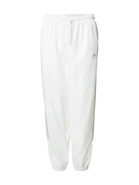 Nike Sportswear Pantaloni gri deschis alb
