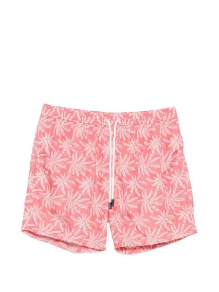 Slip de baie Barba cu imagine cu cordon portocaliu
