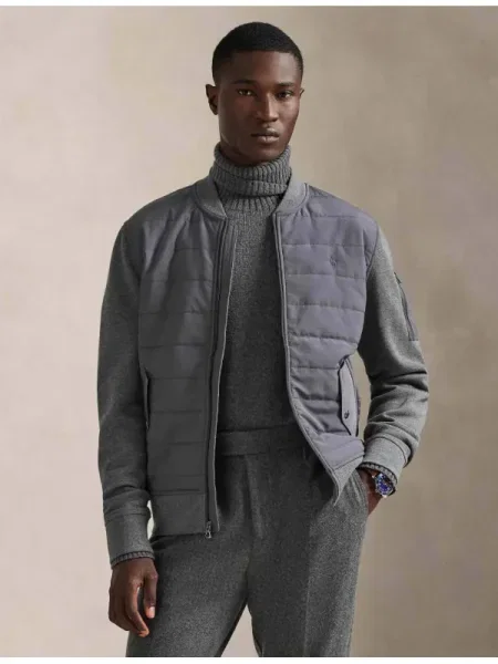 POLO RALPH LAUREN Geacă bomber gri