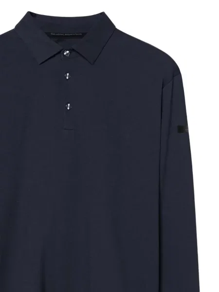 Lung tricou polo Rrd albastru