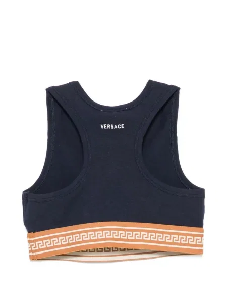 Legginsy dziecięce Versace niebieskie