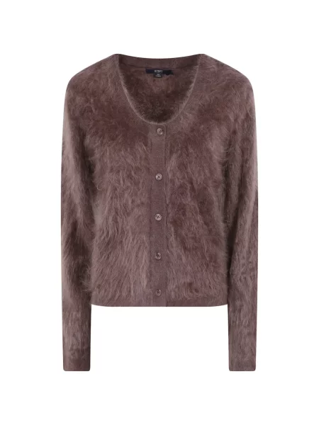 Cardigan Seventy din cașmir maro