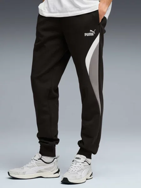 Спортивні штани PUMA Ess Block Sweatpants комбінований верх чорний