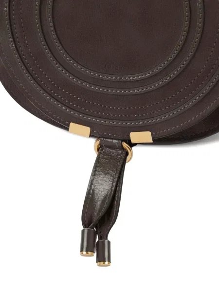 Geanta de piele Chloé Marcie din piele maro