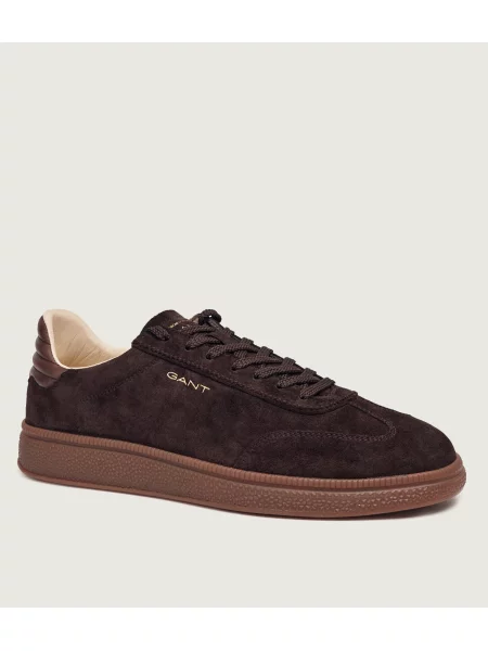 Gant Sneakers Cuzmo | piele întoarsă cu adaos de piele maro